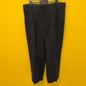 Paul Smith Black 100% Linen Trouser Pants 38”